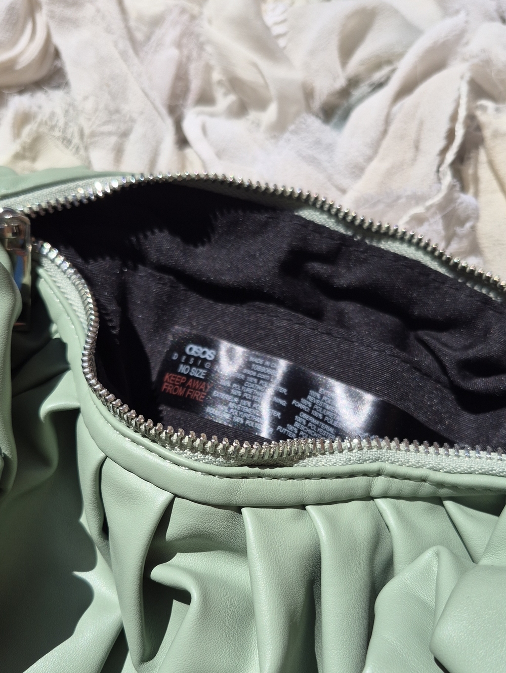 Asos Ruffled Purse - Picture 2 of 3